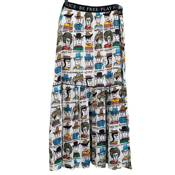 Double D Ranch RARE Cowpoke U Collaboration 2 PC Western Cowboy Skirt Set Sz XL - Picture 15 of 16